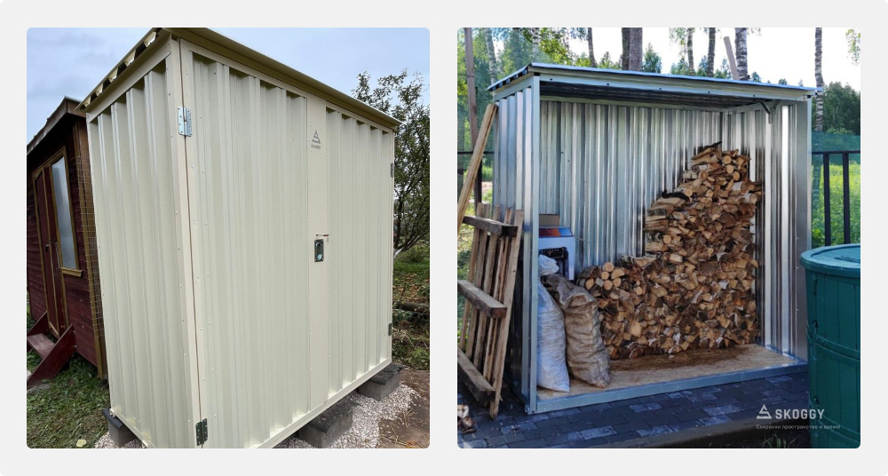Разборная дровница SKOGGY