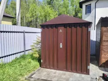 Хозяйственный контейнер для садовой техники и инструментов д.Рязанцево
