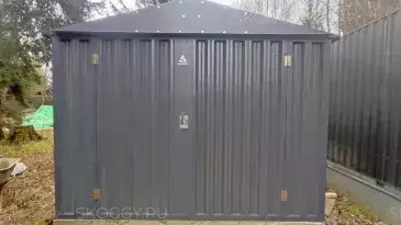 Комплект из хозблока и дровницы на участок в КИЗ Зеленая роща, дер. Сивково, Одинцовский р-н, МО